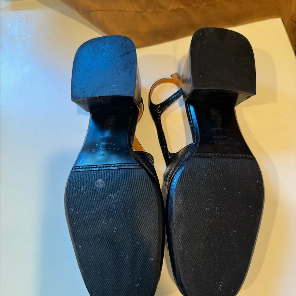 Sezane Paula Babies- Patent Black - Picture 3 of 9